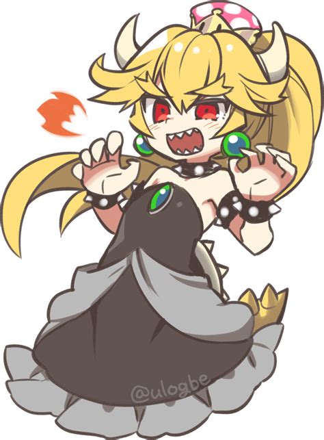 Bowsette, personnage prévu puis retiré de Super。